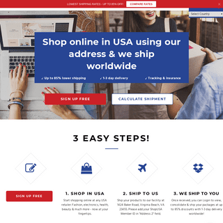 ShopUSA | Consolidate & Ship Packages from USA!
