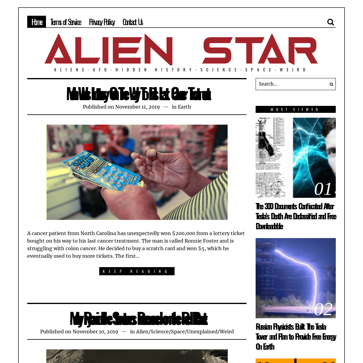A complete backup of alien-star.org