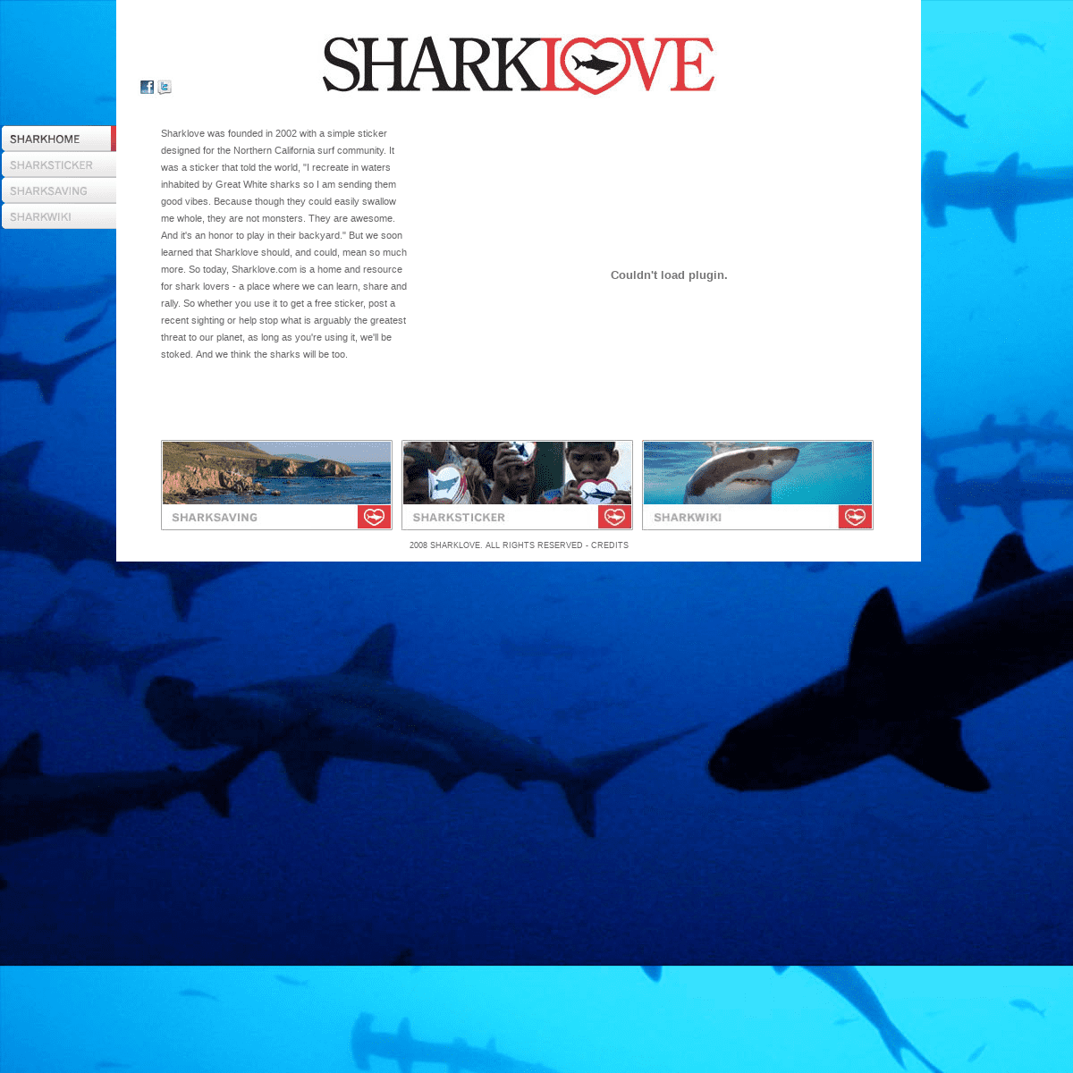 SHARKLOVE® The home and resource for shark lovers - a place where we can learn, share and rally.