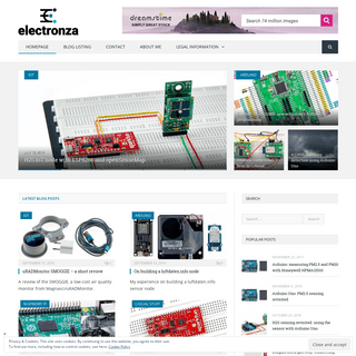 Homepage - Electronza