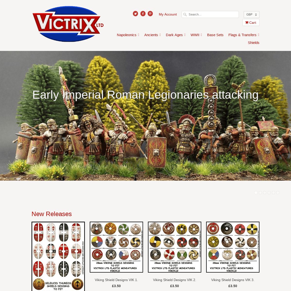Victrix Ltd | 28mm & 54mm Plastic Figure Sets | Napoleonic Miniatures