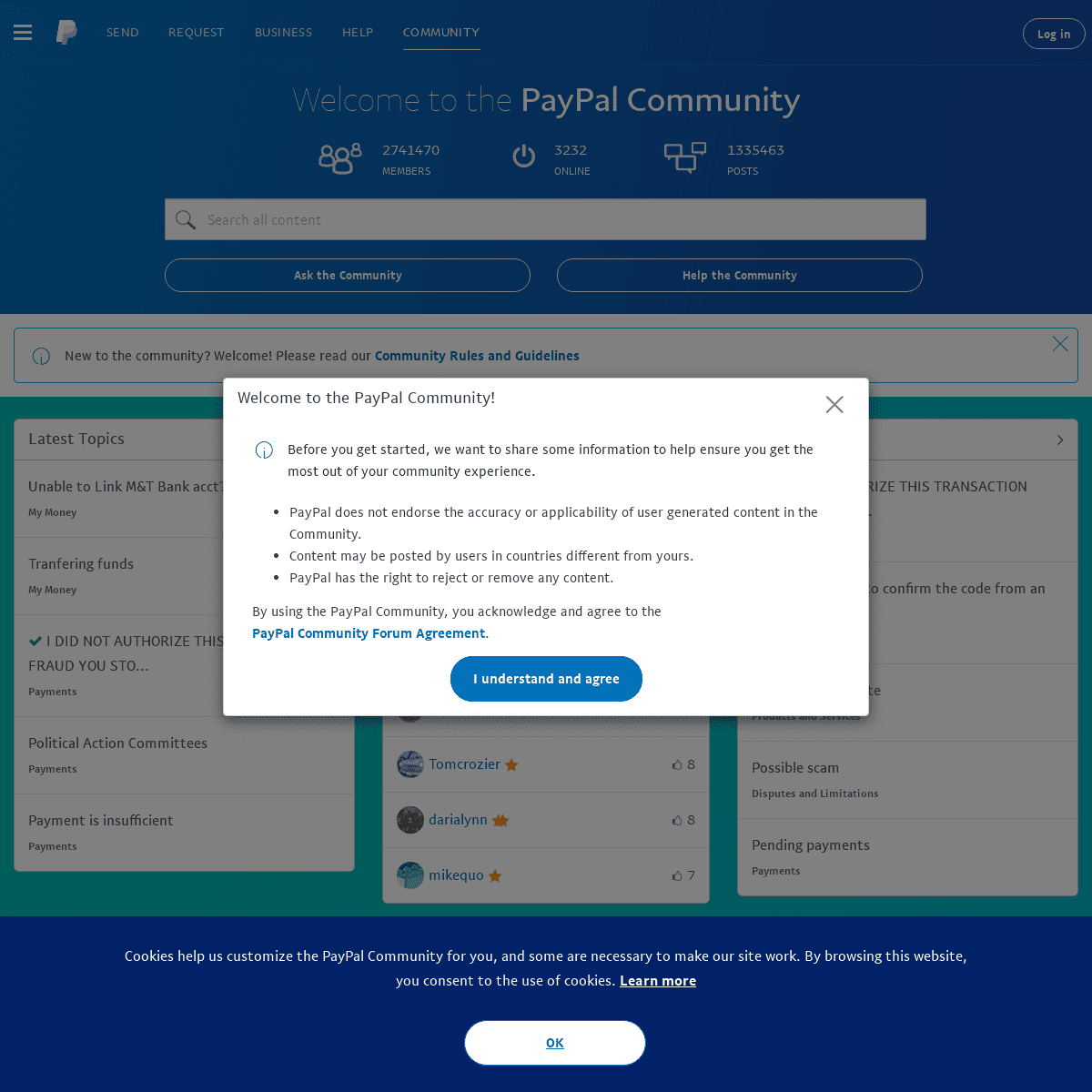 A complete backup of paypal-community.com