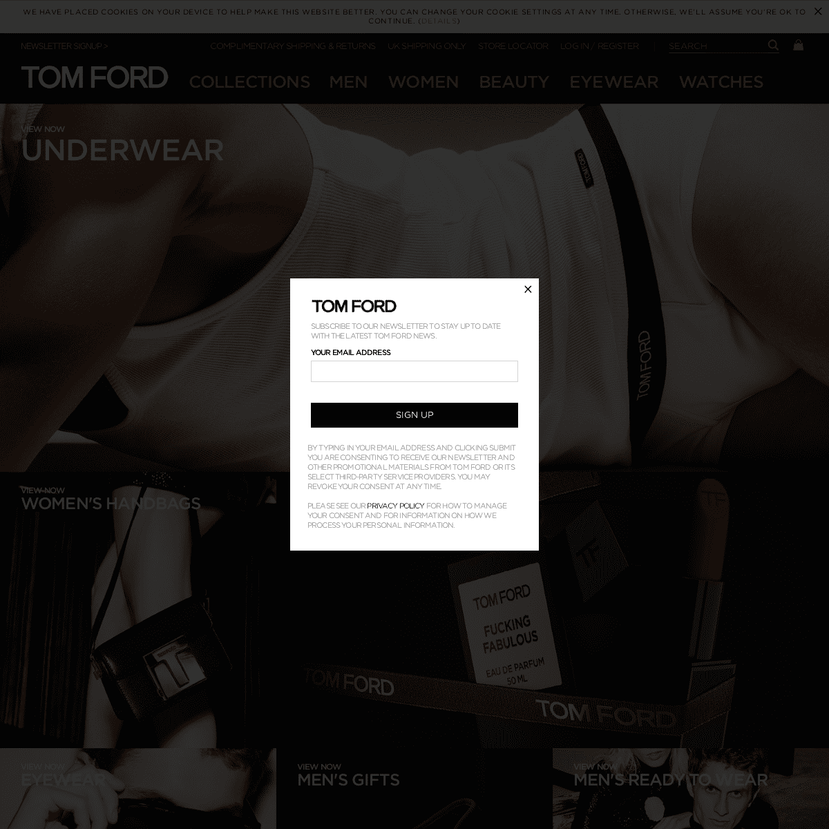 A complete backup of tomford.co.uk