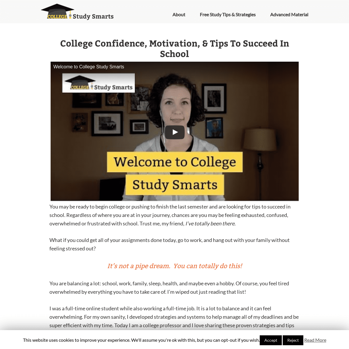 A complete backup of collegestudysmarts.com