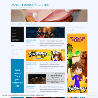 Daniel Franco CG Artist | Notícias, tutoriais e artigos sobre computação gráfica!