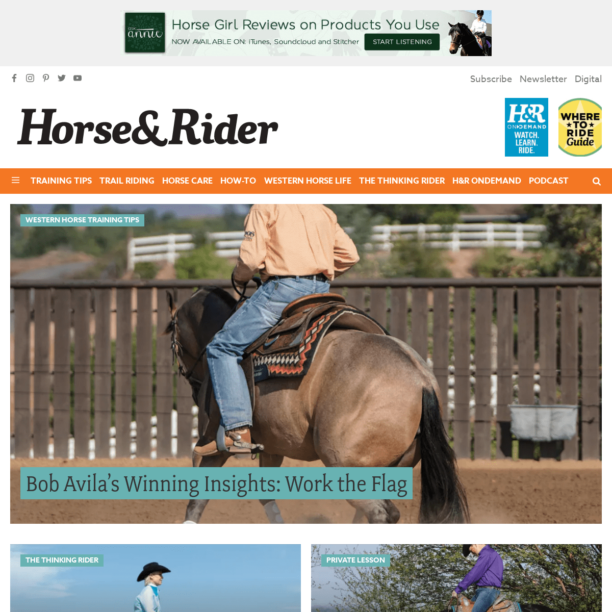 Horse&Rider | Today’s Western Horse Life