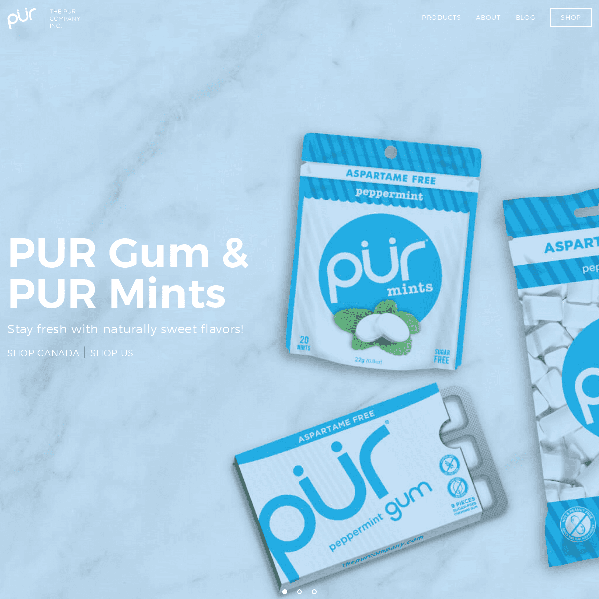  The PUR Company - Makers of the #1 selling aspartame-free gum and mints.