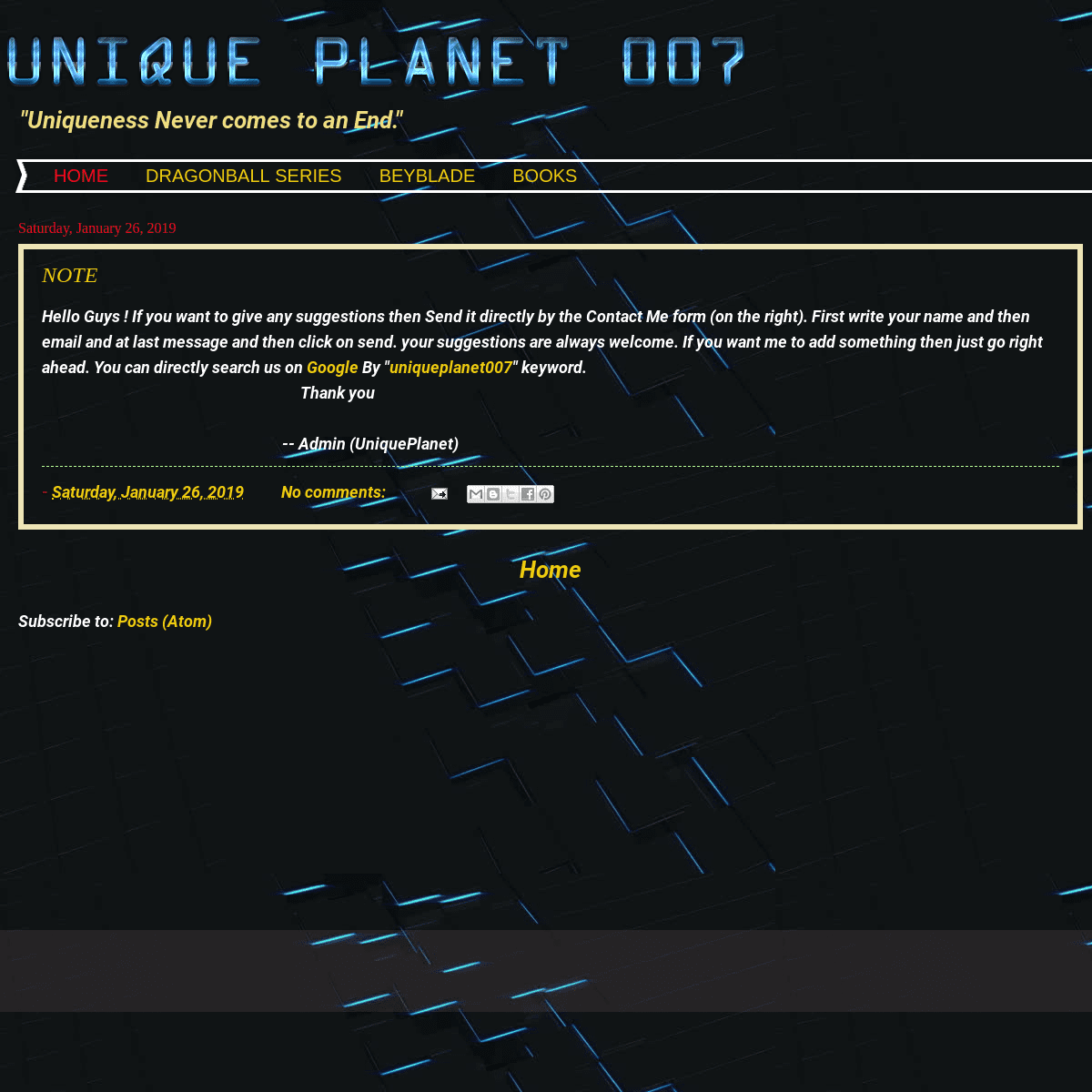 A complete backup of uniqueplanet007.blogspot.com