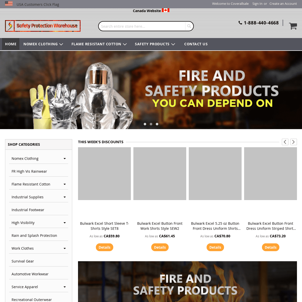 Safety Protection Warehouse Canada