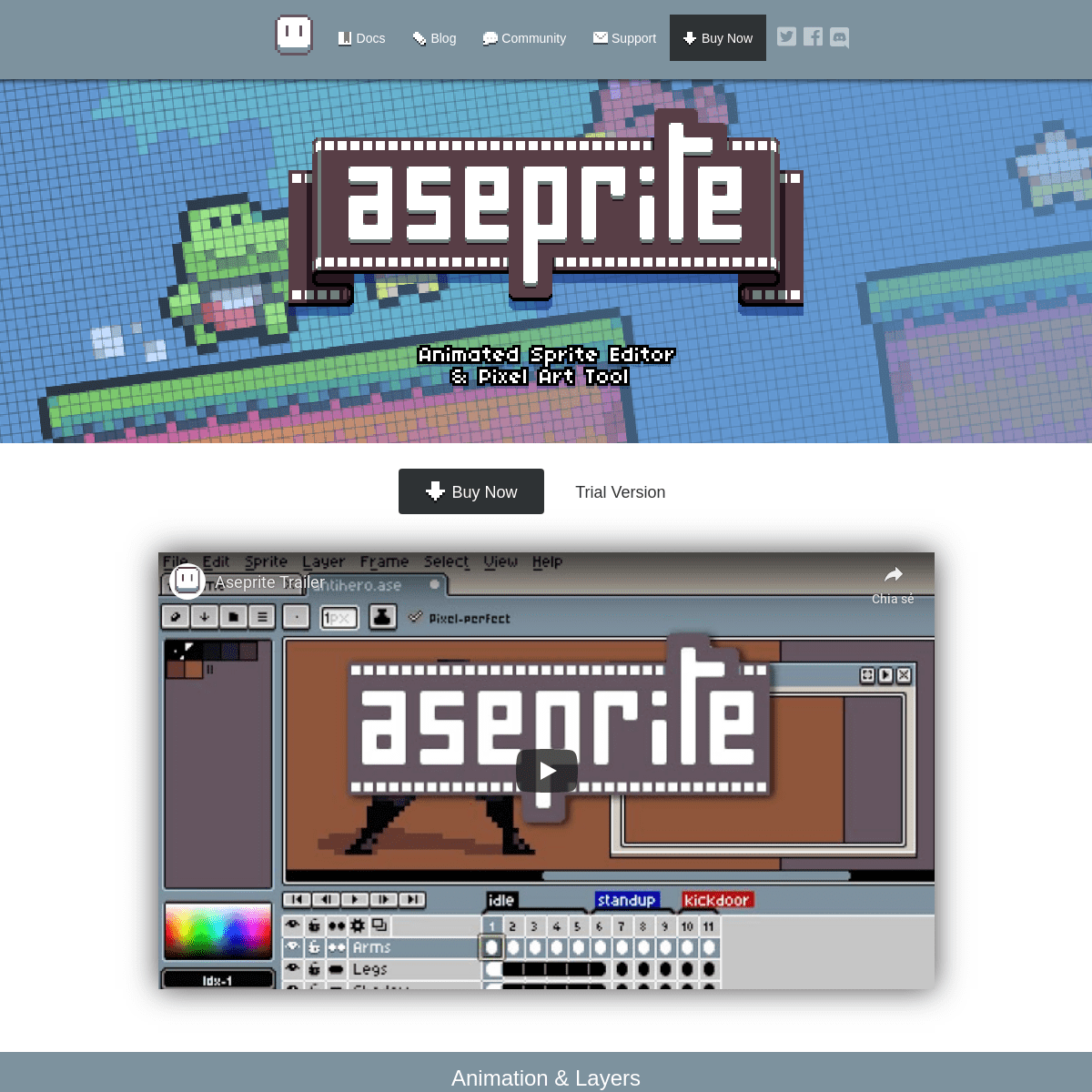 Aseprite - Animated sprite editor & pixel art tool