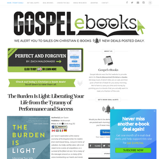Gospel eBooks | Free & Discount Christian e-Books