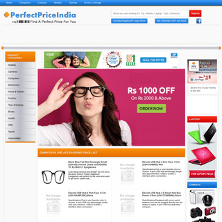 Buy Your Product at Lowest Price - Best Deals - Discount Price PerfectPriceIndia.com