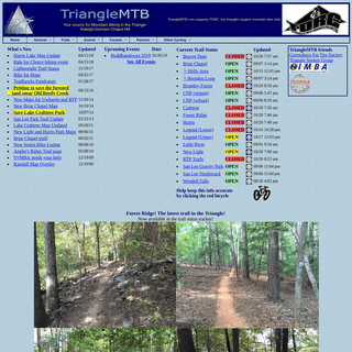 A complete backup of trianglemtb.com