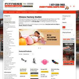 Fitness Factory Outlet - Powertec, Body Solid, Spirit Fitness, Bodycraft