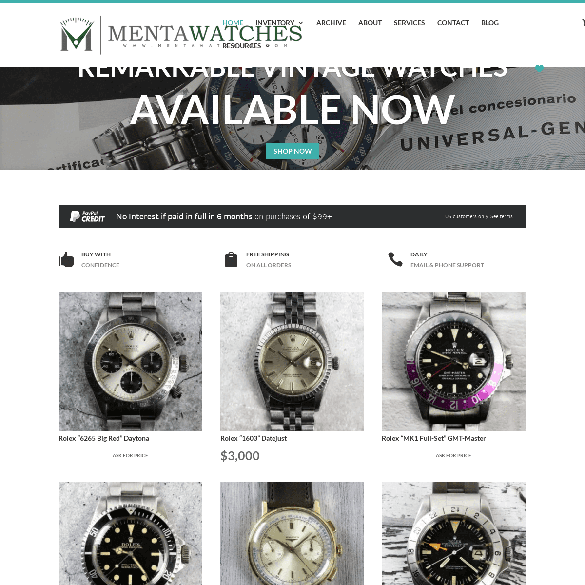 A complete backup of mentawatches.com