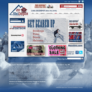 Ski Shop & Ski Apparel | Jay, ME | Ski Depot