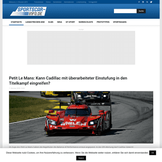 A complete backup of sportscar-info.de