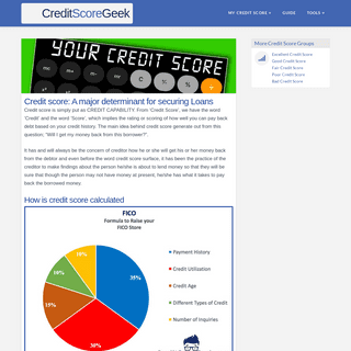 Credit Score Geek - Ultimate Guide to Maximizing your Credit Score