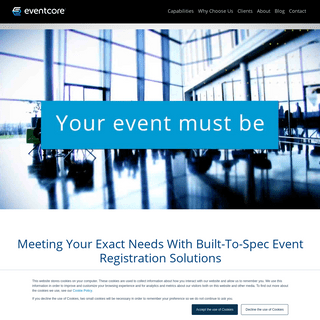 eventcore | eventcore - event registration solutions