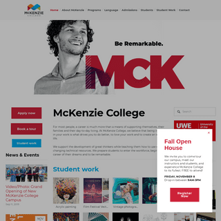 A complete backup of mckenzie.edu