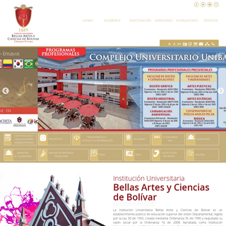 Institución Universitaria Bellas Artes y Ciencias de Bolívar - Cartagena de Indias 