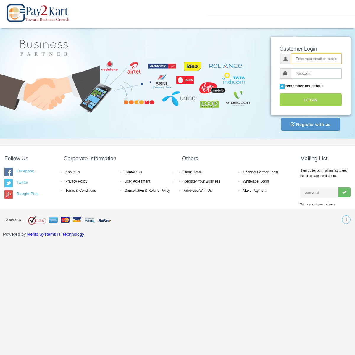 A complete backup of pay2kart.com