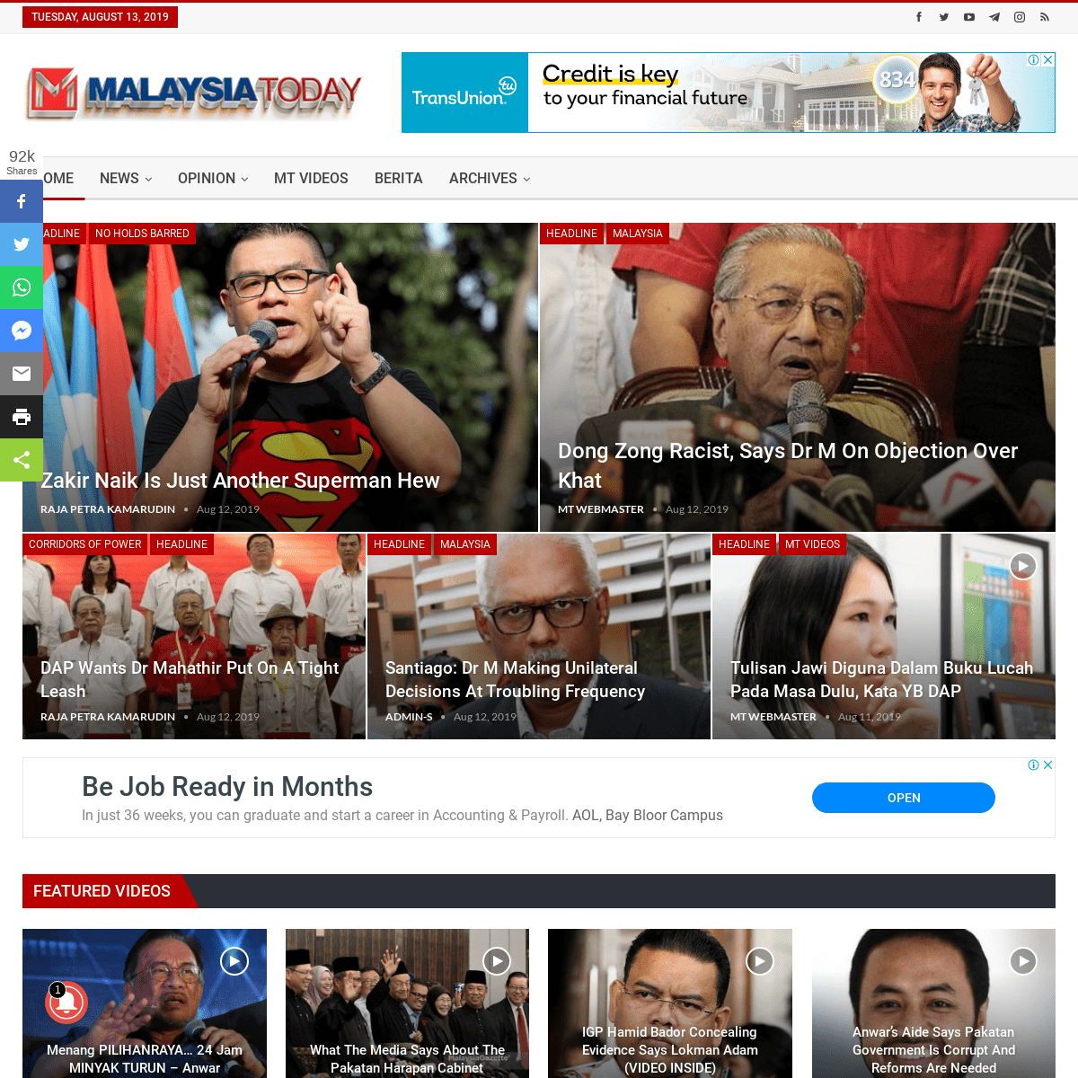 Malaysia Today – Your Source of Independent News