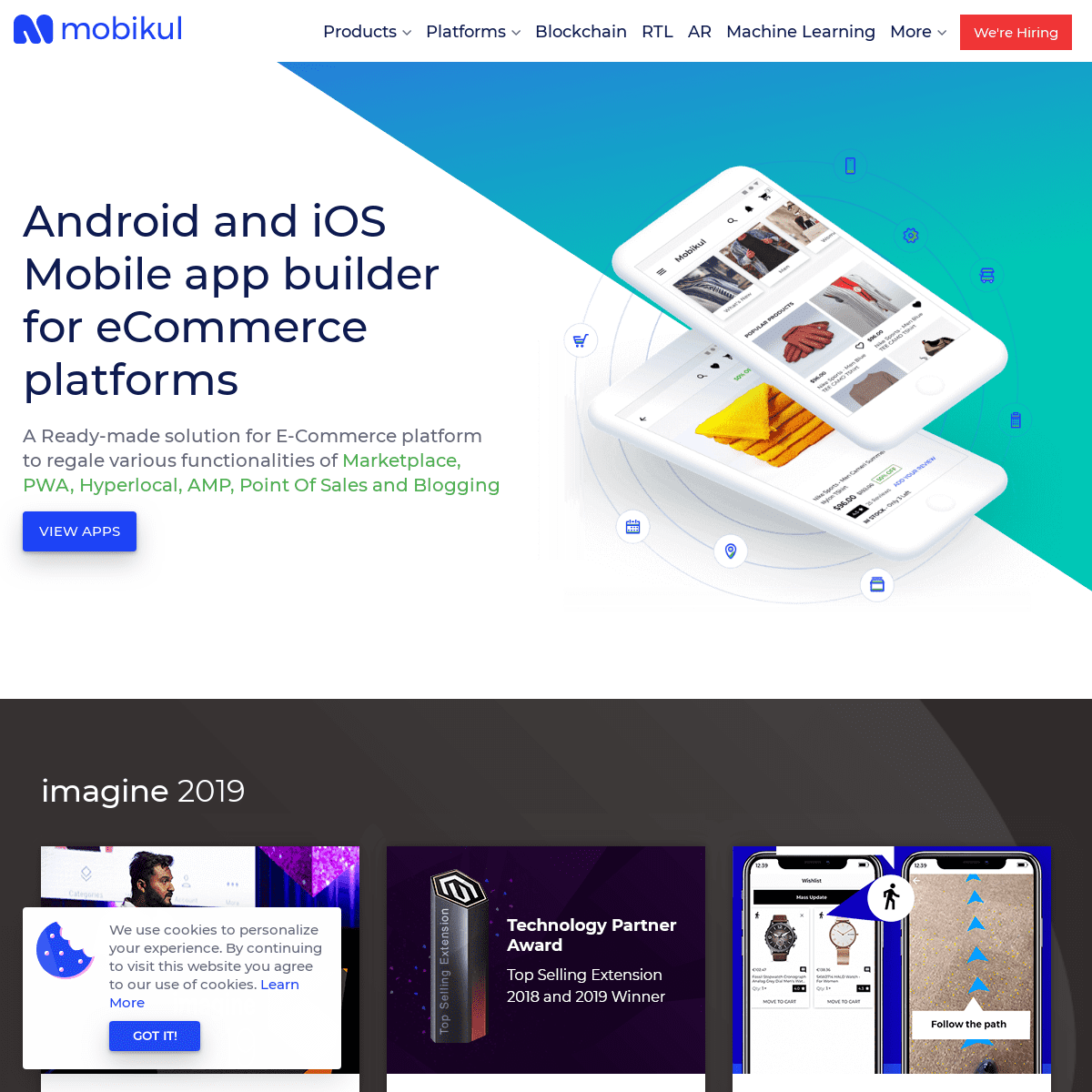 ecommerce mobile app builder