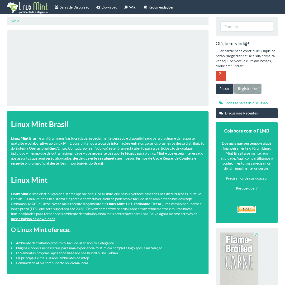 Fórum Linux Mint Brasil