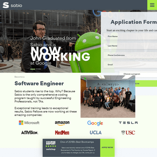 Sabio - Learn To Code - A Developer Network 