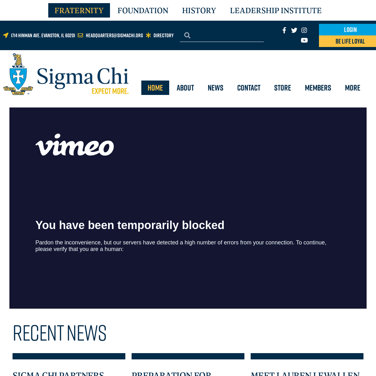 Sigma Chi – Friendship, Justice and Learning