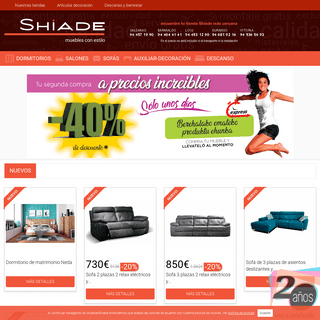 Tienda de Muebles Online Shiade