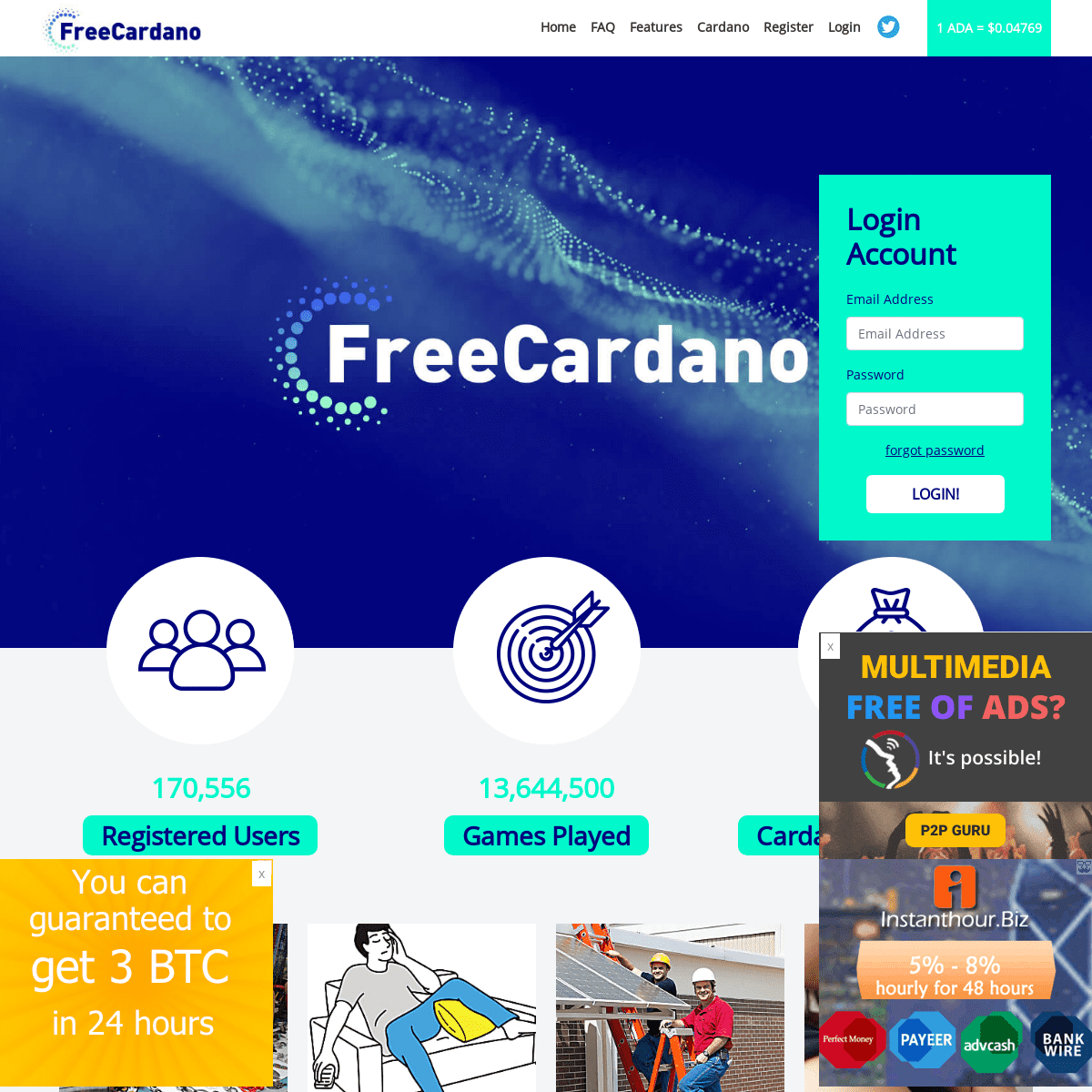 Free Cardano Faucet | Digital Cryptocurrency | Free Cardano ADA - Free Cardano