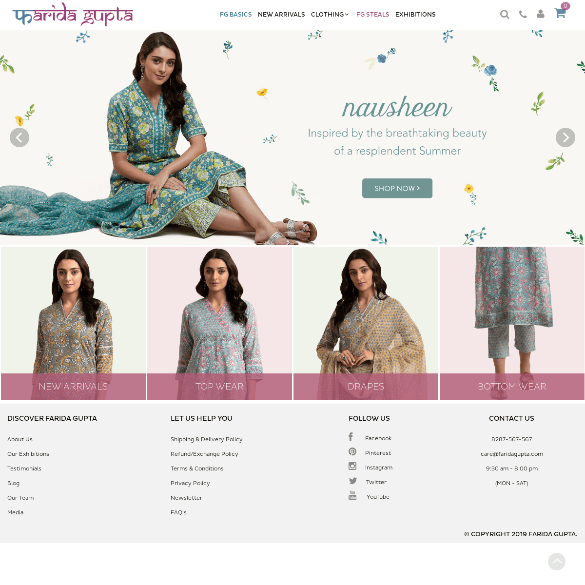 Designer Wear: Shop Designer Ethnic Wear by Farida Gupta