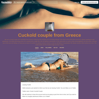Cuckold couple from Greece
