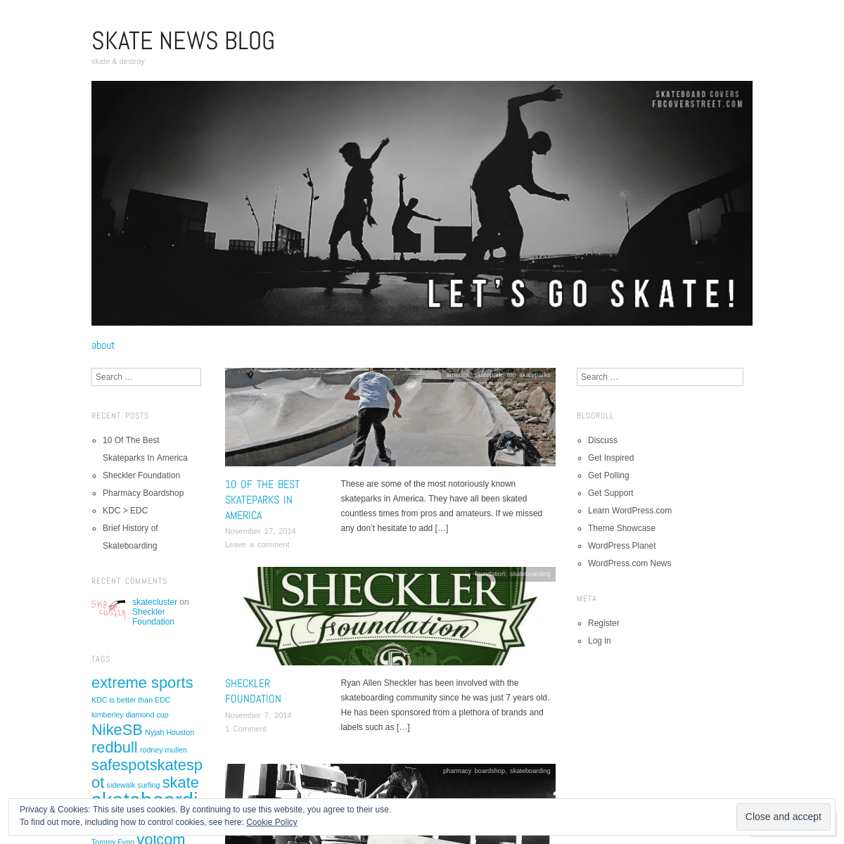 skate news blog | skate & destroy