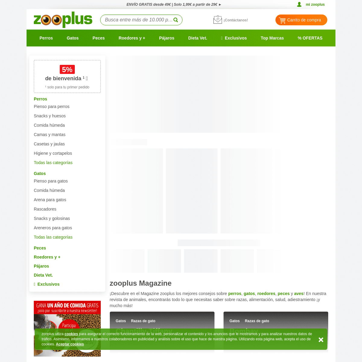 zooplus - Tu tienda para mascotas online líder en Europa y España