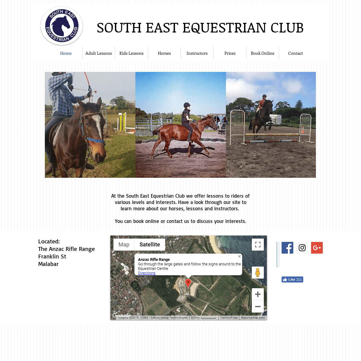Horse Riding Lessons Sydney | Malabar | South East Equestrian Club