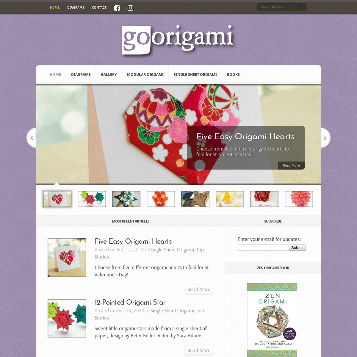 Go Origami | Modular Origami, Kusudama & Stars by Maria Sinayskaya