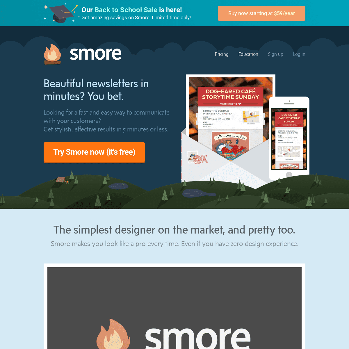 Beautiful and easy to use newsletters | Smore