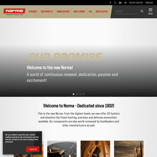 Norma – Quality Ammunition – Dedicated since 1902
