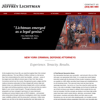 New York Criminal Defense Lawyer | Manhattan, New York DWI Attorney | The Law Offices of Jeffrey Lichtman