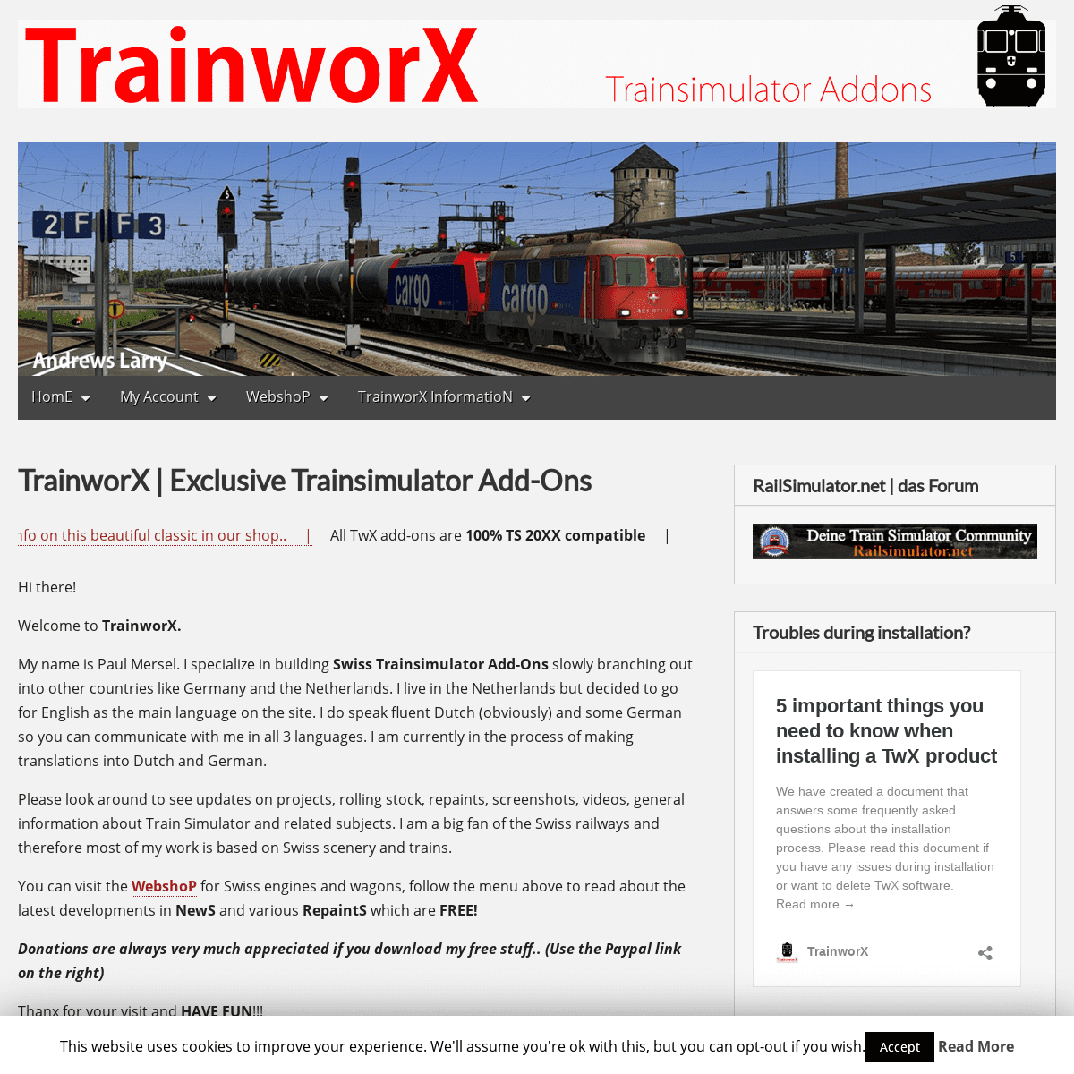 TrainworX – Exclusive Trainsimulator Addons
