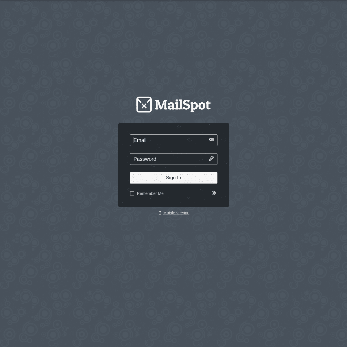 MailSpot Webmail