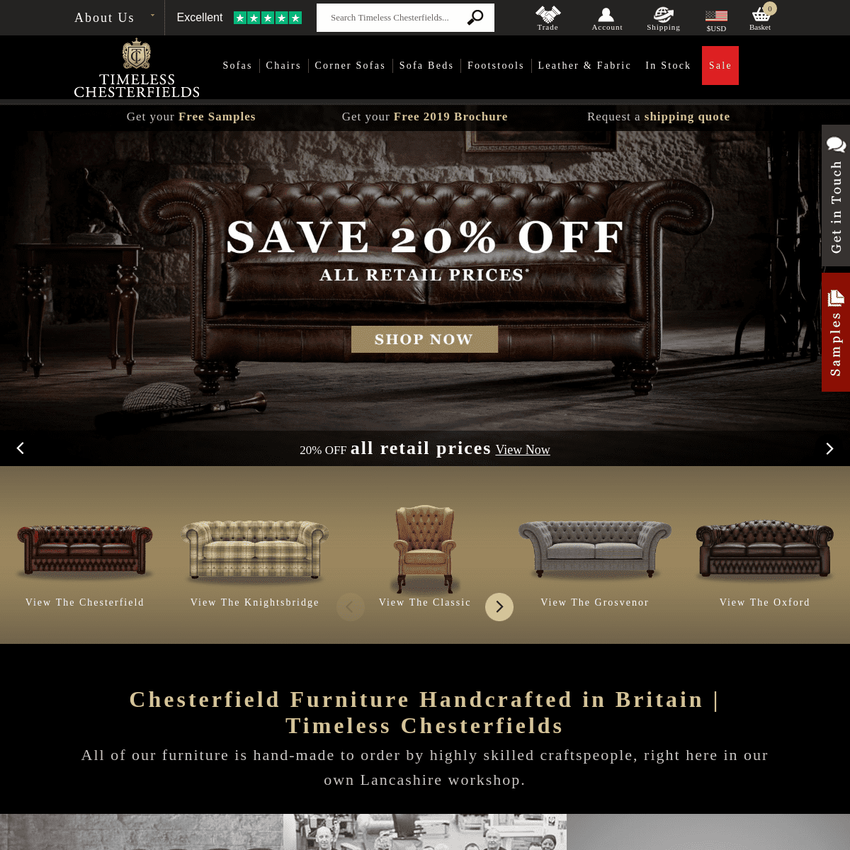 Timeless Chesterfields | Handcrafted, Artisan Furniture