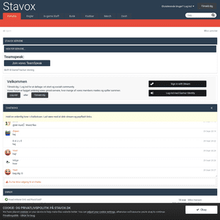 Stavox.dk - Forum