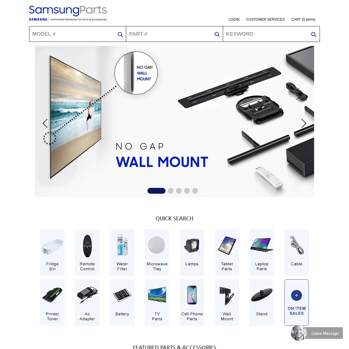 A complete backup of samsungparts.com