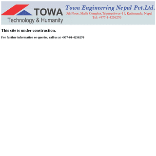 A complete backup of towanepal.com.np