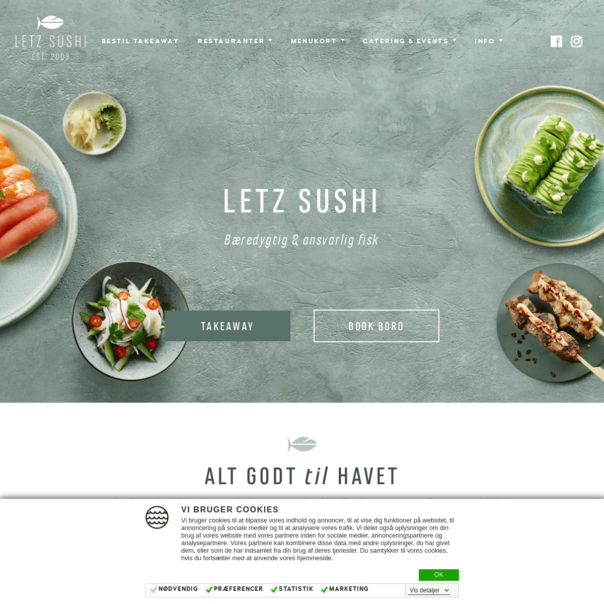 Sushi i København & Århus | Sushi med bæredygtig fisk | LETZ SUSHI