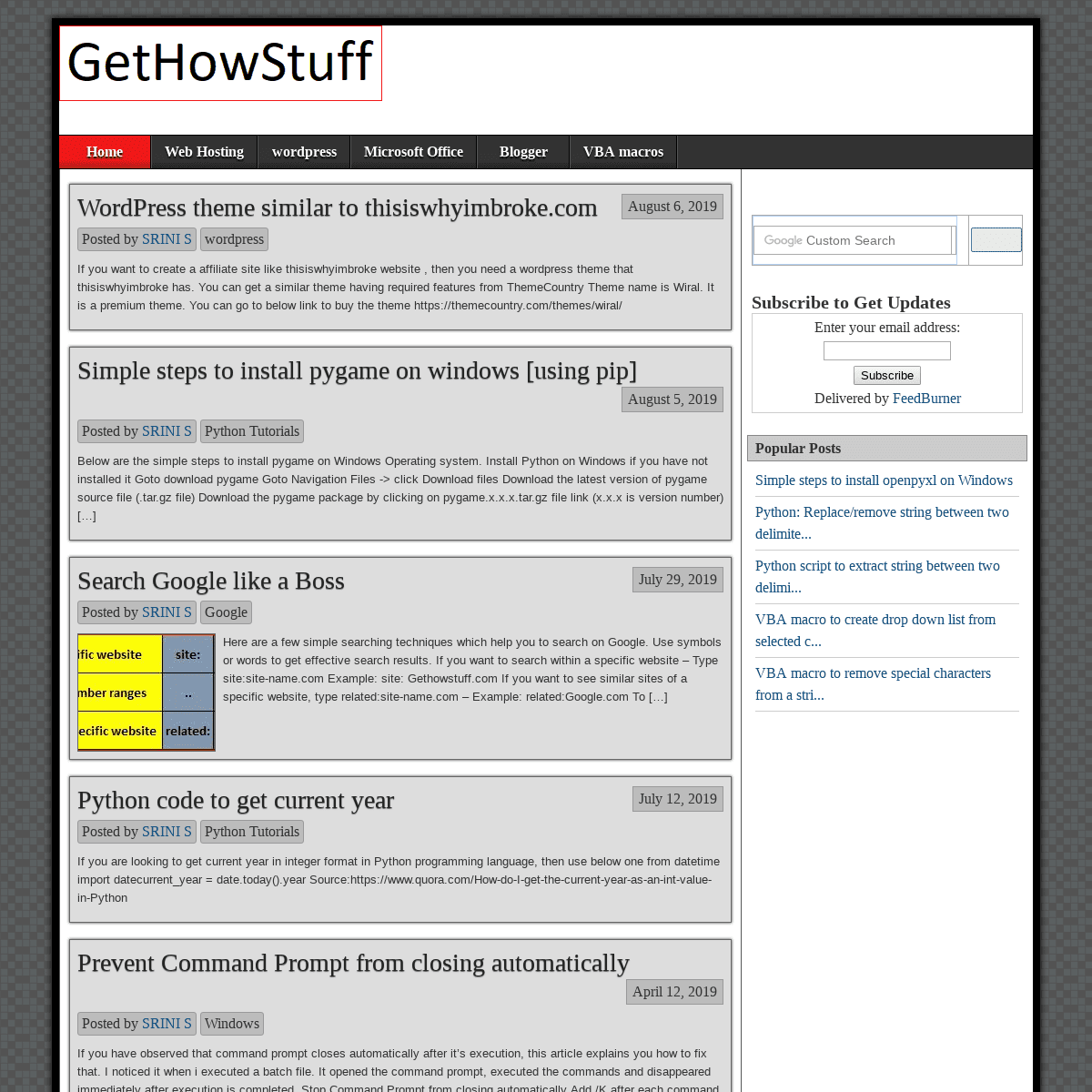 Gethowstuff - How to guides